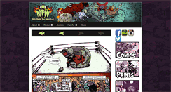 Desktop Screenshot of nightmareprowrestling.com